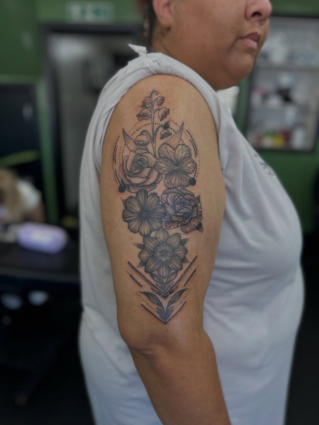 Dotwork tattoos